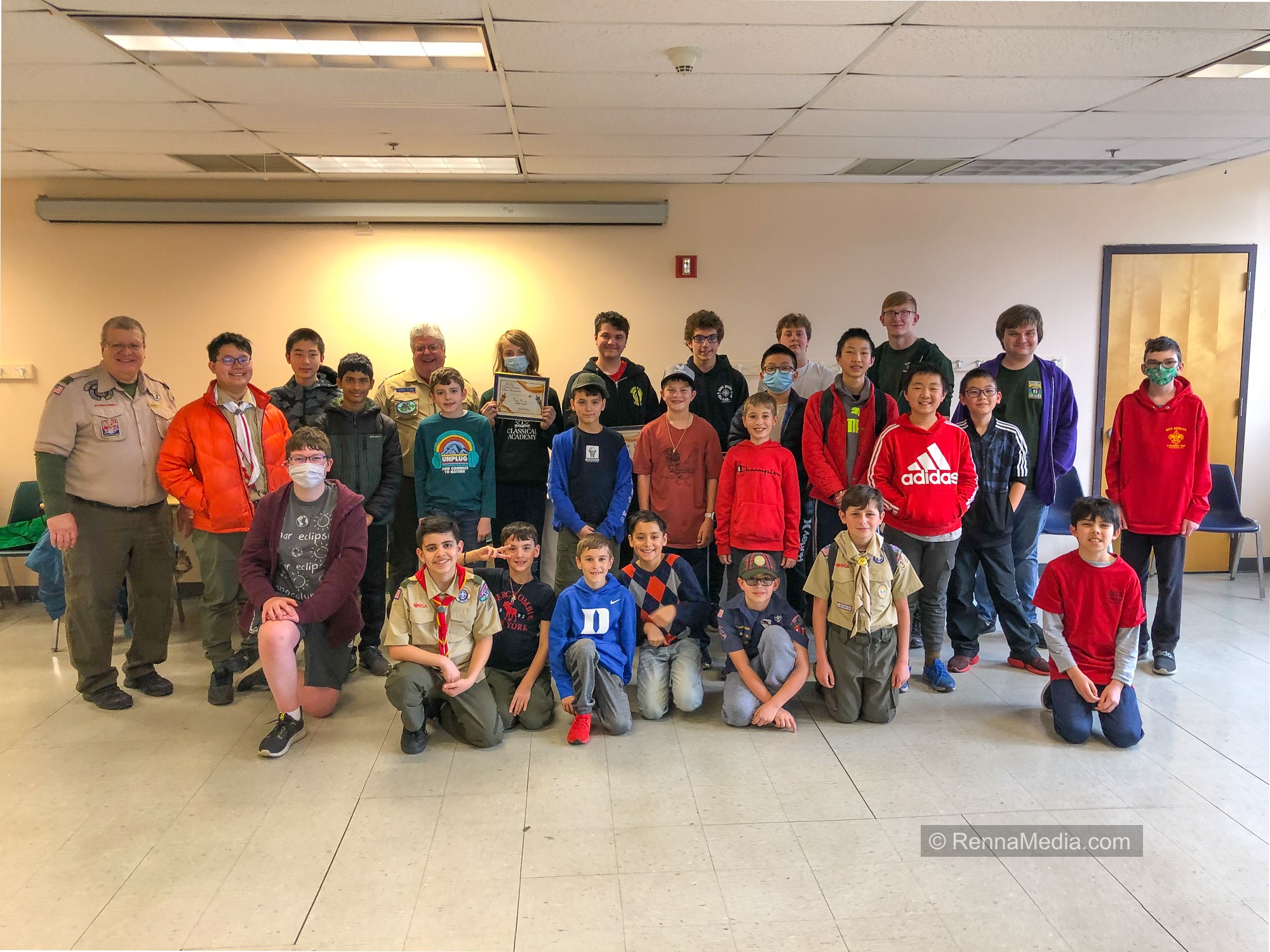Cranford Boy Scout Chess Tournament 2022
