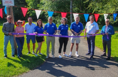 Memorial Park Trail Ribbon Cutting Ceremony 2024