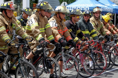 Stirling Fire Dept. Bike 2016 race