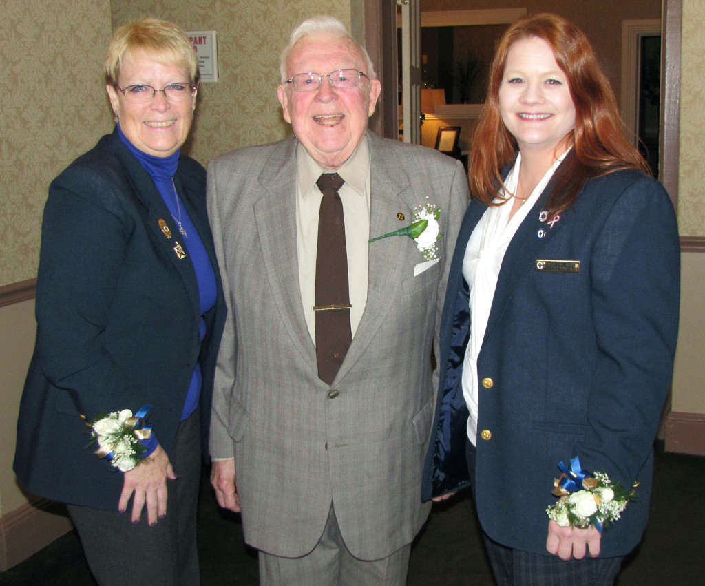 (above) Charles Willer, a past president of the New Jersey State First Aid Council, helped install Sue Meyer of New Providence, left, as membership secretary and Barbara Platt of New Egypt as council secretary. The 87-year-old nonprofit New Jersey State First Aid Council, now “doing business as” the EMSCNJ, represents 20,000 EMS volunteers affiliated with nearly 300 rescue squads throughout the state.