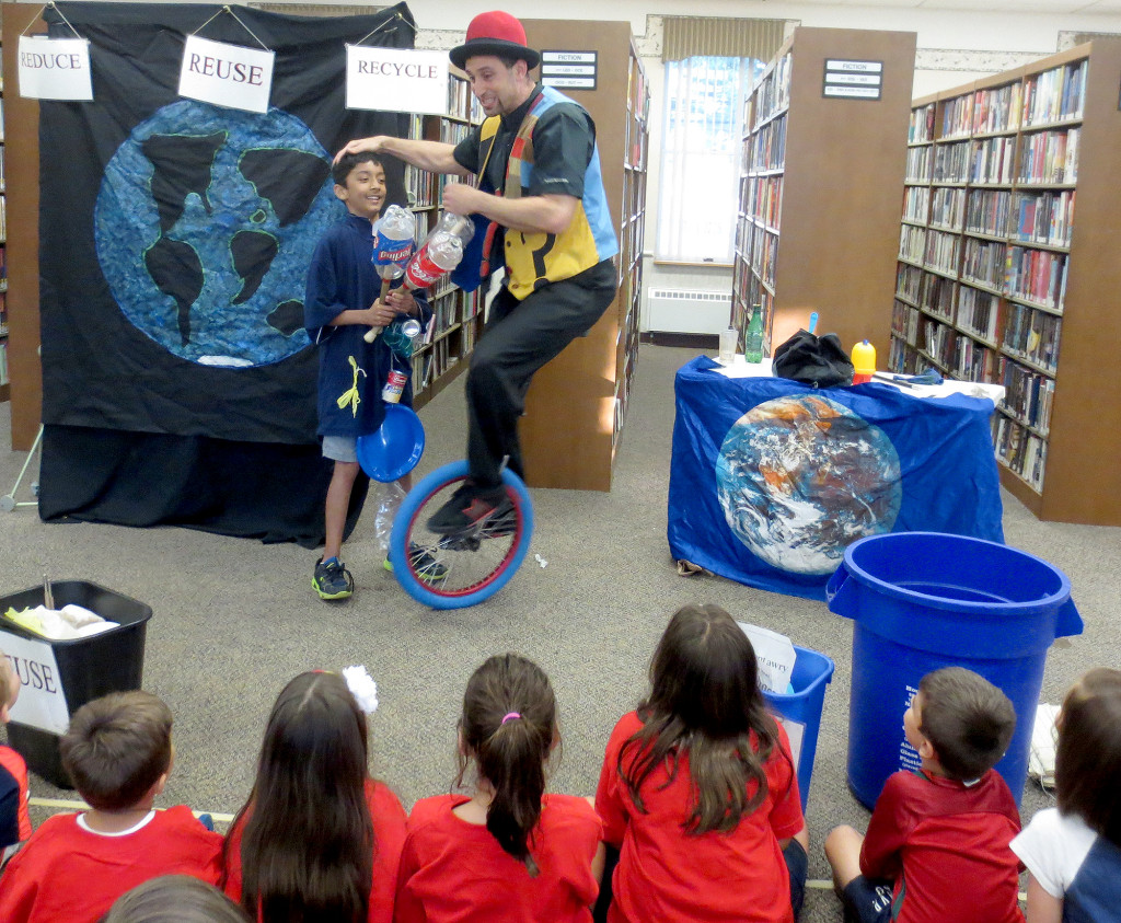 (above) Magical Mania, featuring magician Ben Lipman. This program was funded by a Clean Communities Grant given to the Borough of Kenilworth.