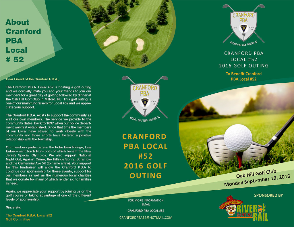 PBA 2016 Golf Outing Brochure- Front