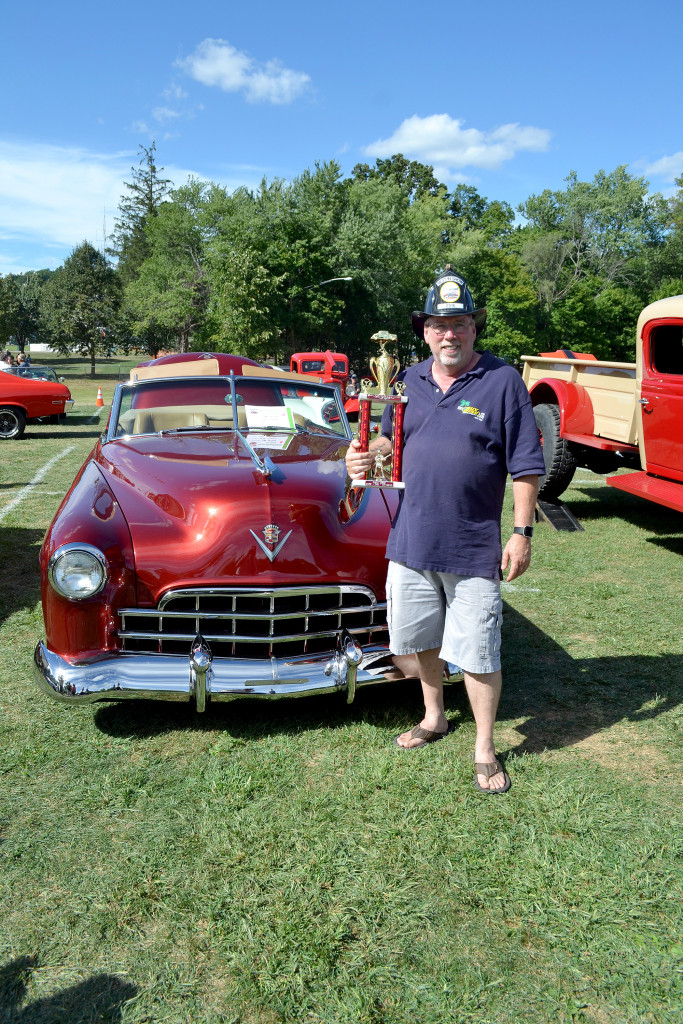 (above) This year’s winner was a 1948 custom Cadillac convertible owned by John McElroy of Livingston, NJ.