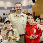 Tony Rodriguez with sons Matthew and