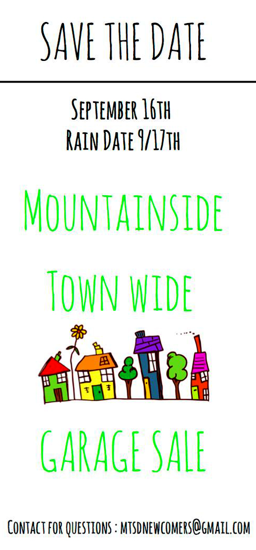 Renna Media Mountainside Town Wide Garage Sale
