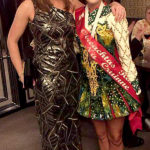 Amy Siegel Loxley pictured with Sarah Oldam, All-Ireland Champion