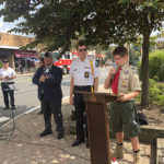 Troop 75 Peter H speaks