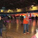 Clark Family Roller Skate Night1