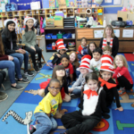 Warren Middle School students