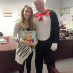 Principal Justin Fiory and Erin Mullman