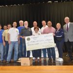 Warren Lions check presentation to Operation Shoebox NJ