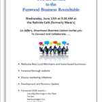 Fanwood Roundtable meeting June 2018