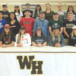 WHRHS PHOTOS 2018 Final Athletic Signings