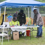 warren blue ridge members at the measuring table