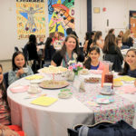 Green Brook Girl Scouts enjoy a Tea Party with their moms