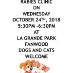 2018 rabies clinic