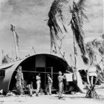Quonset hut on Eniwetok Island