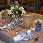 A tablescape at Summit House