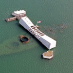 USS Arizona Memorial BW