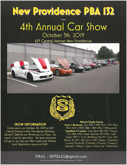 Renna Media New Providence 4th Annual Car Show