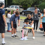 Johnson Football Visits First Children’s School1