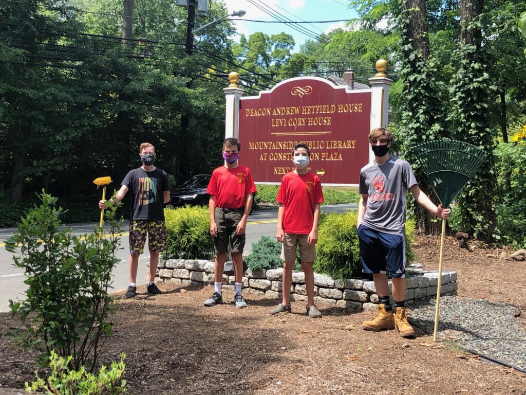 Renna Media Mountainside Boy Scouts Clean Up New Providence Road