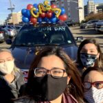 CASA staff-interns at parade start at courthouse