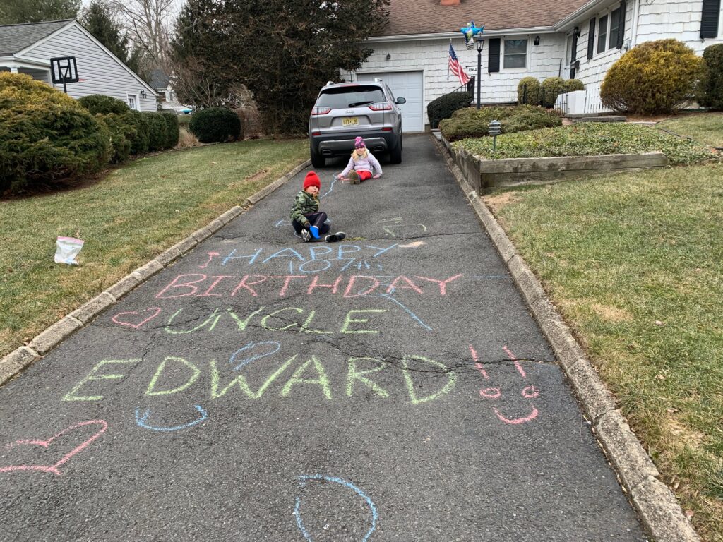 Edward Verlangieri birthday message