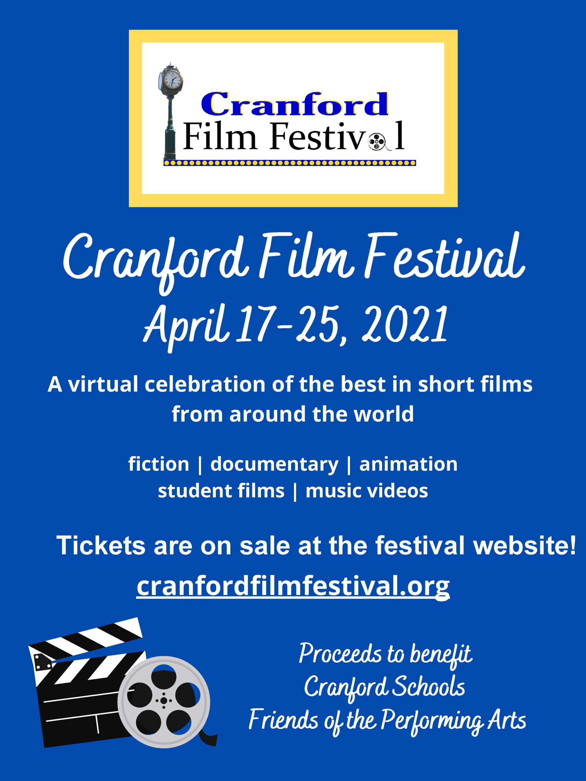 Renna Media Cranford Township to host Inaugural Film Festival