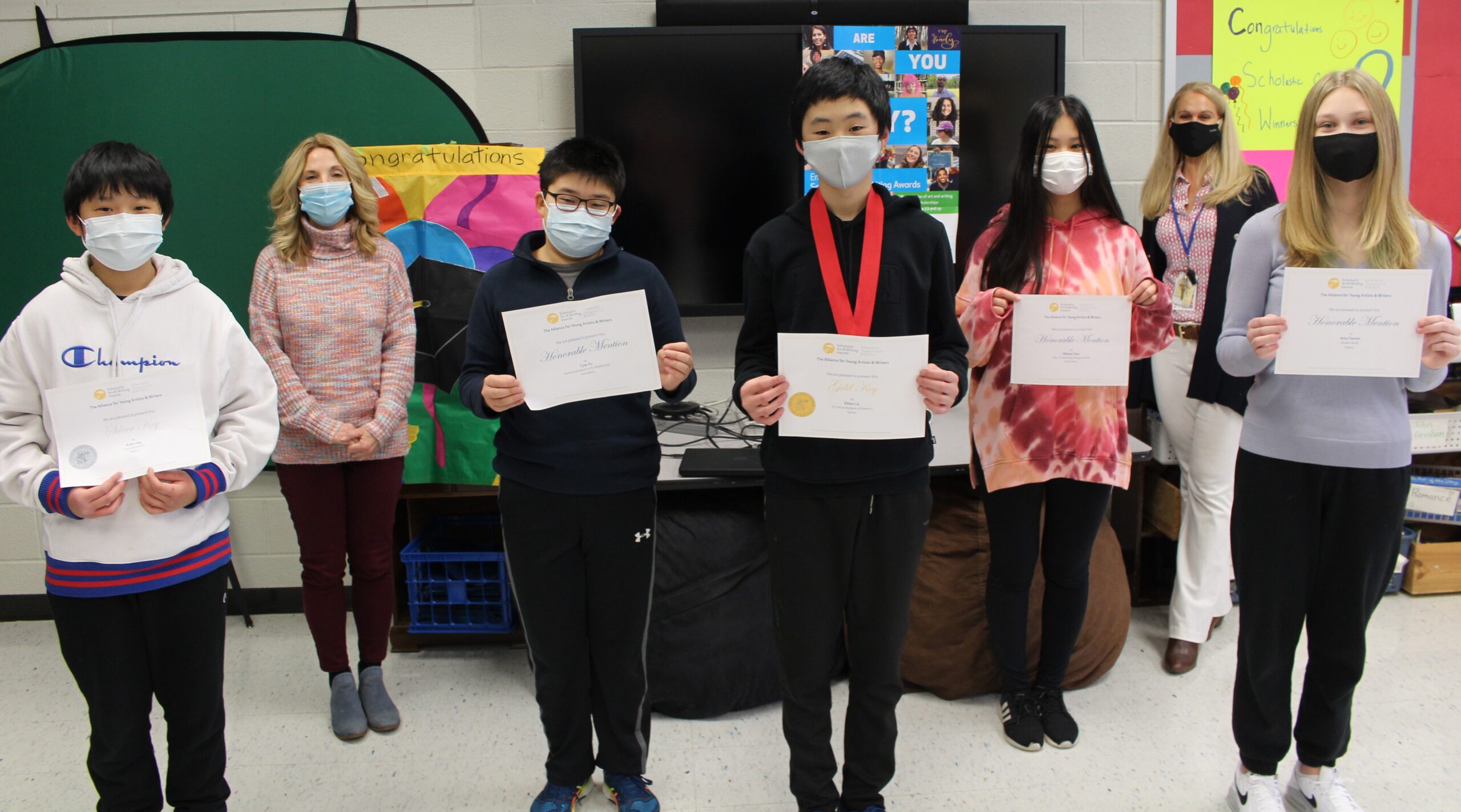 Renna Media WMS Scholastic Art and Writing Awards Winners