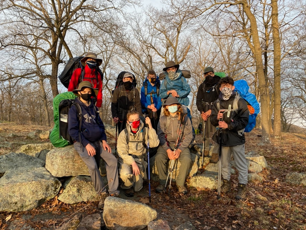 Boy Scout Troop 25 Backpacking Trek