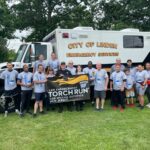 Linden police Special Olympics Torch