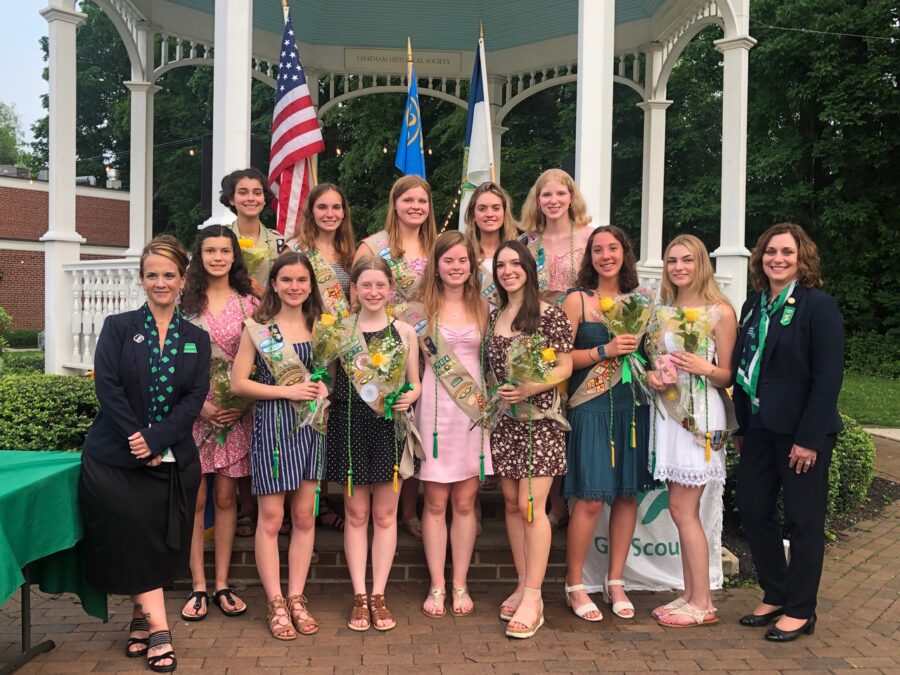 Renna Media Chatham Girl Scouts 2021 Gold Award Ceremony 