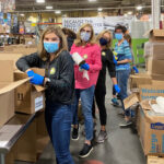 2-TEE Volunteers in CFBNJ Warehouse
