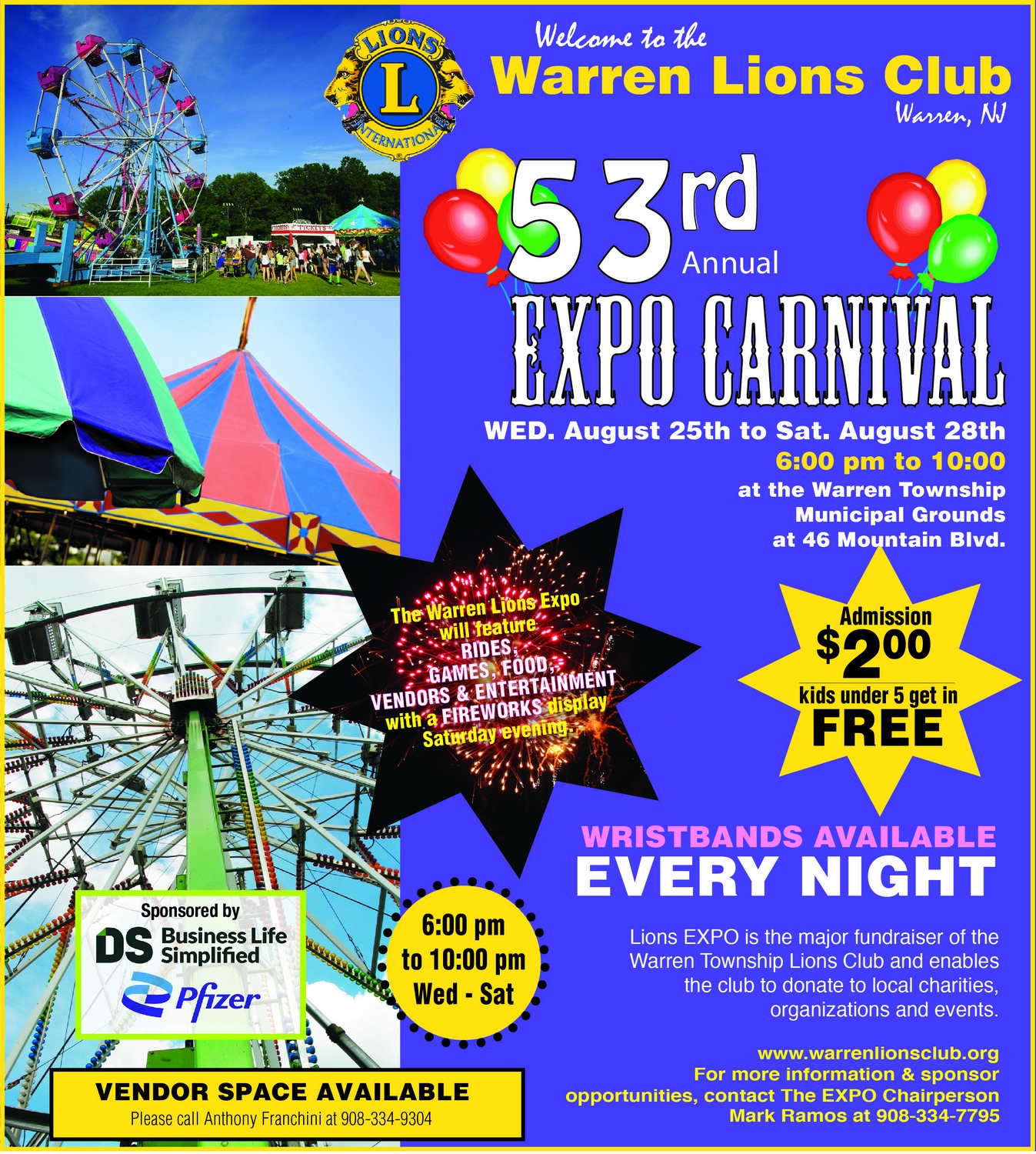 Renna Media The Warren Lions Club EXPO is Back!