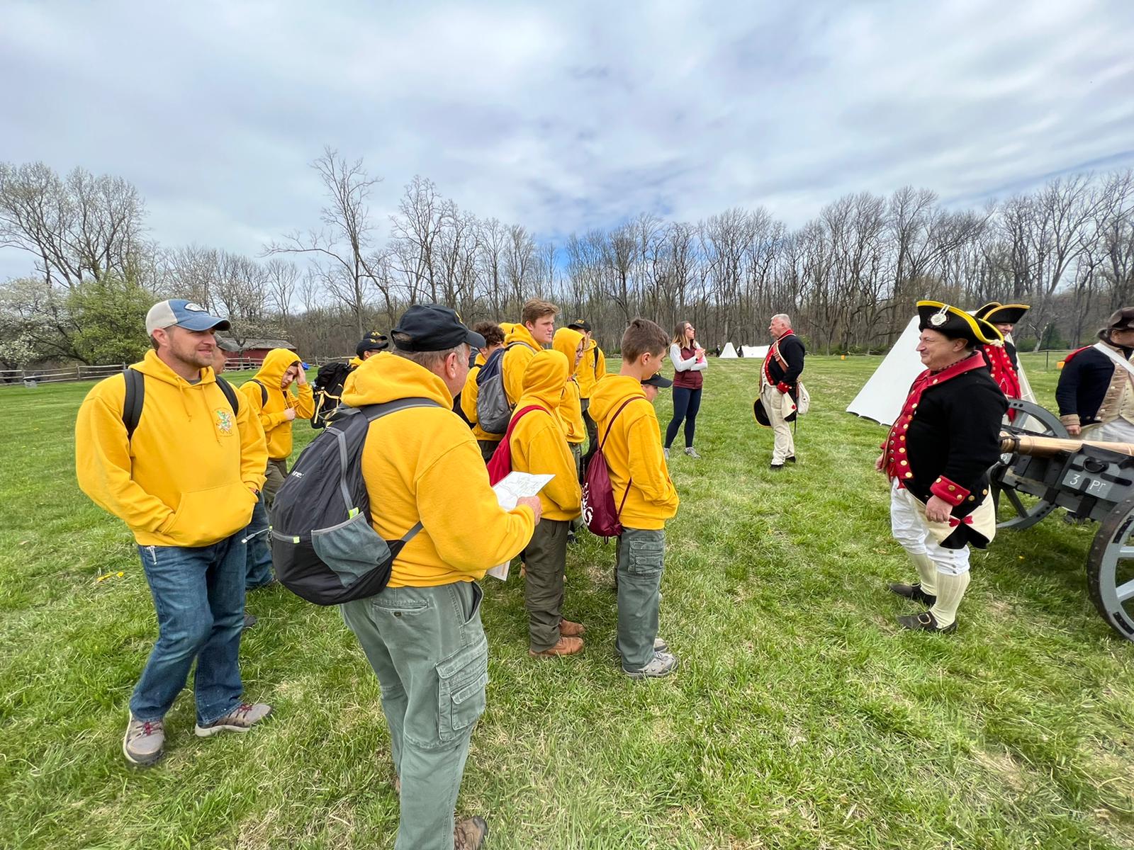 Renna Media Boy Scout Troop 23 Hikes Jockey Hollow