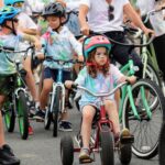 Mountainside color bike race 8