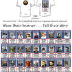 My Hero T-shirt ad for website and cranford monthly