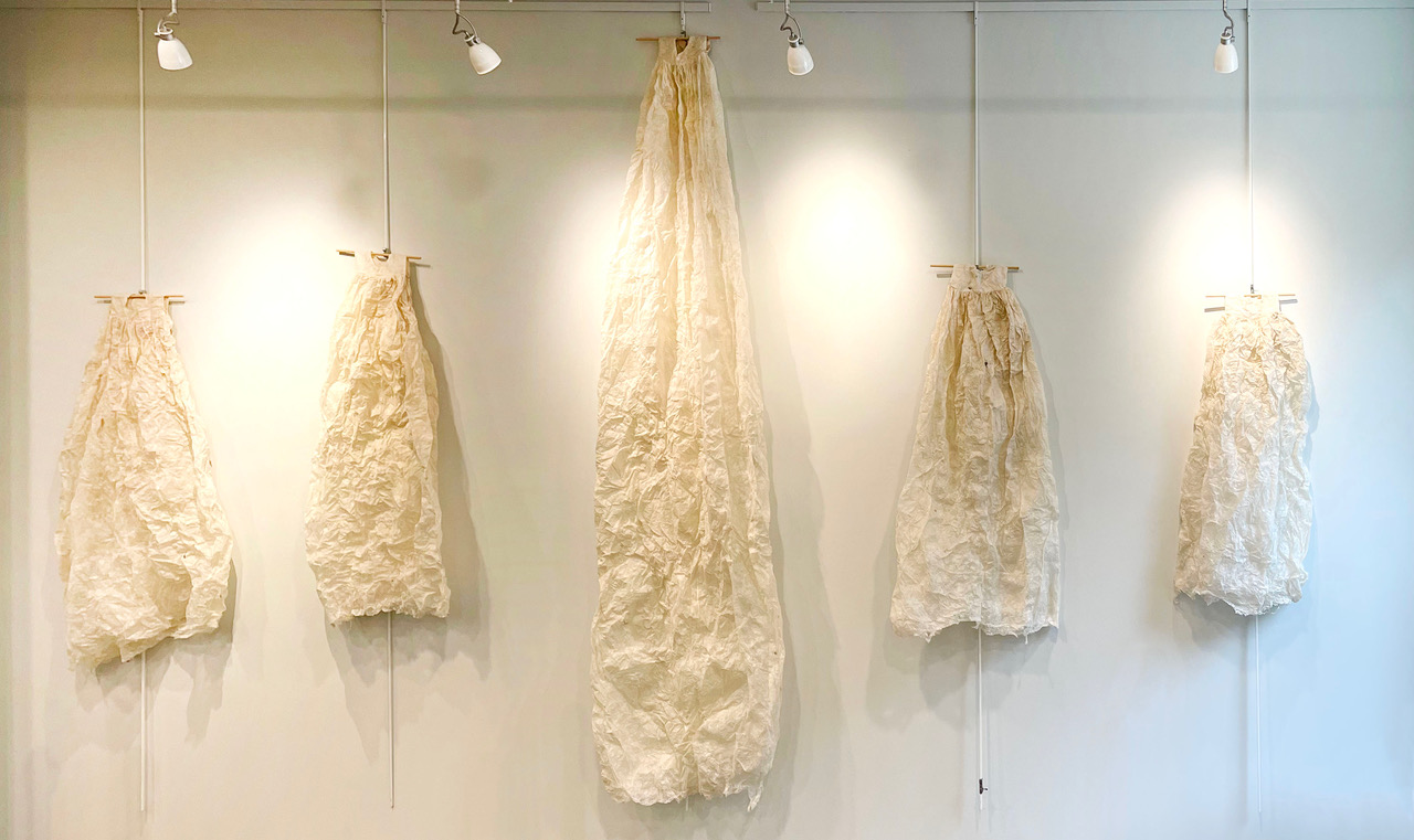Handmade Paper Long Paper Gowns Renna Media