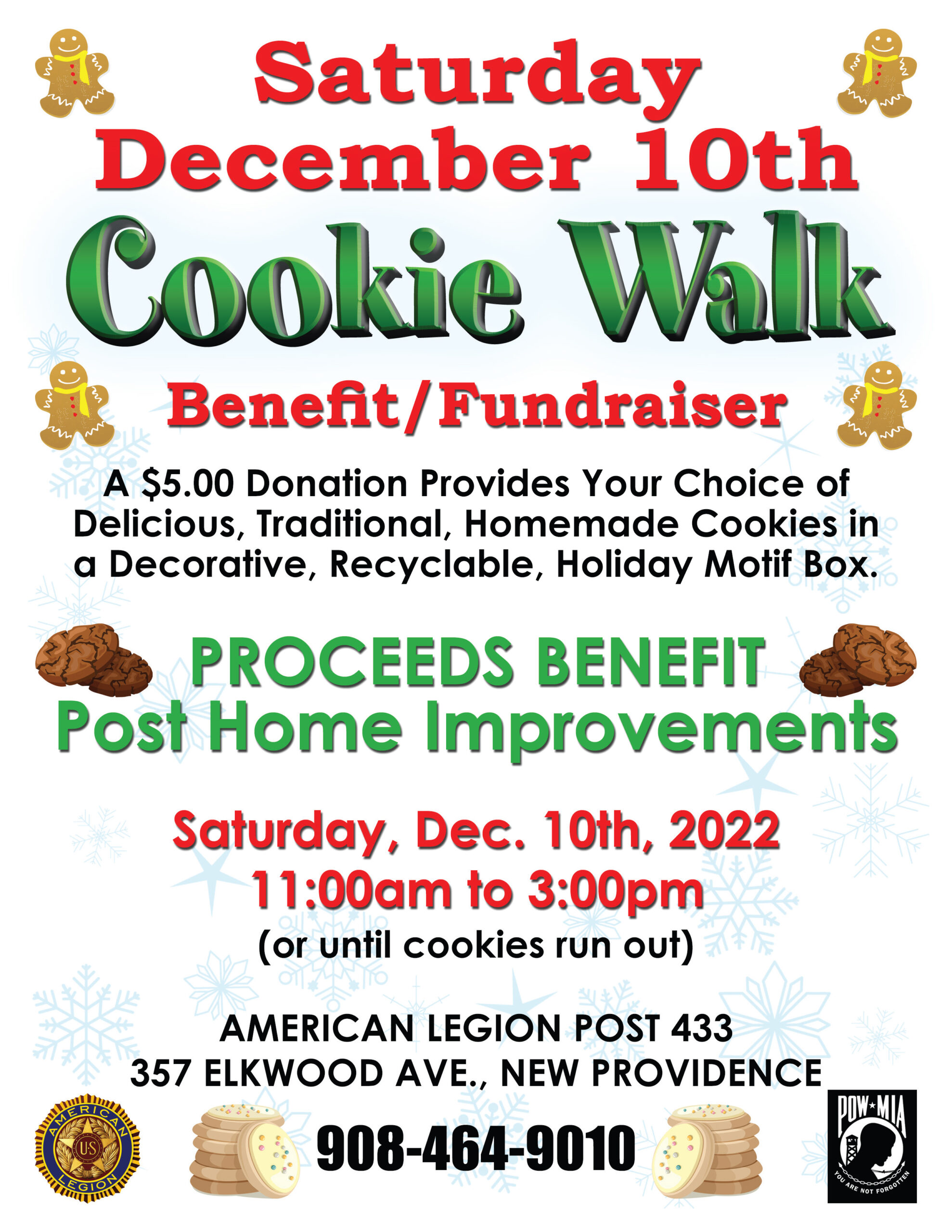 Renna Media American Legion Cookie Walk 2022