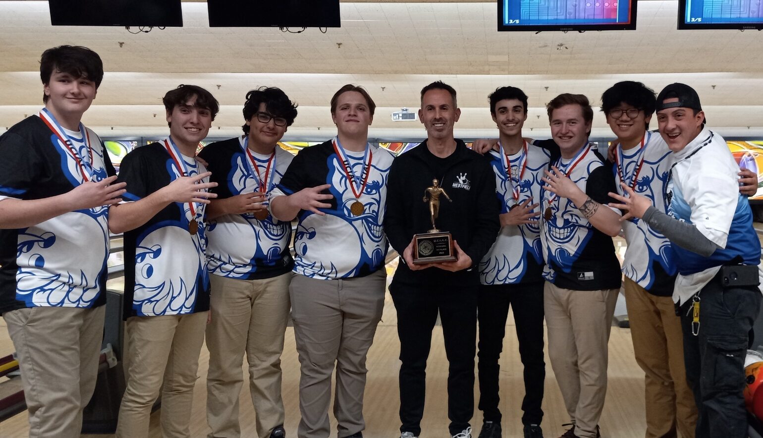 Renna Media Bowling Team Sweeps Union County Championships