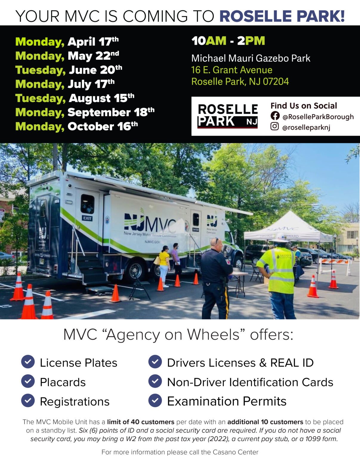 Renna Media NJ MVC Mobile “AgencyonWheels” Events