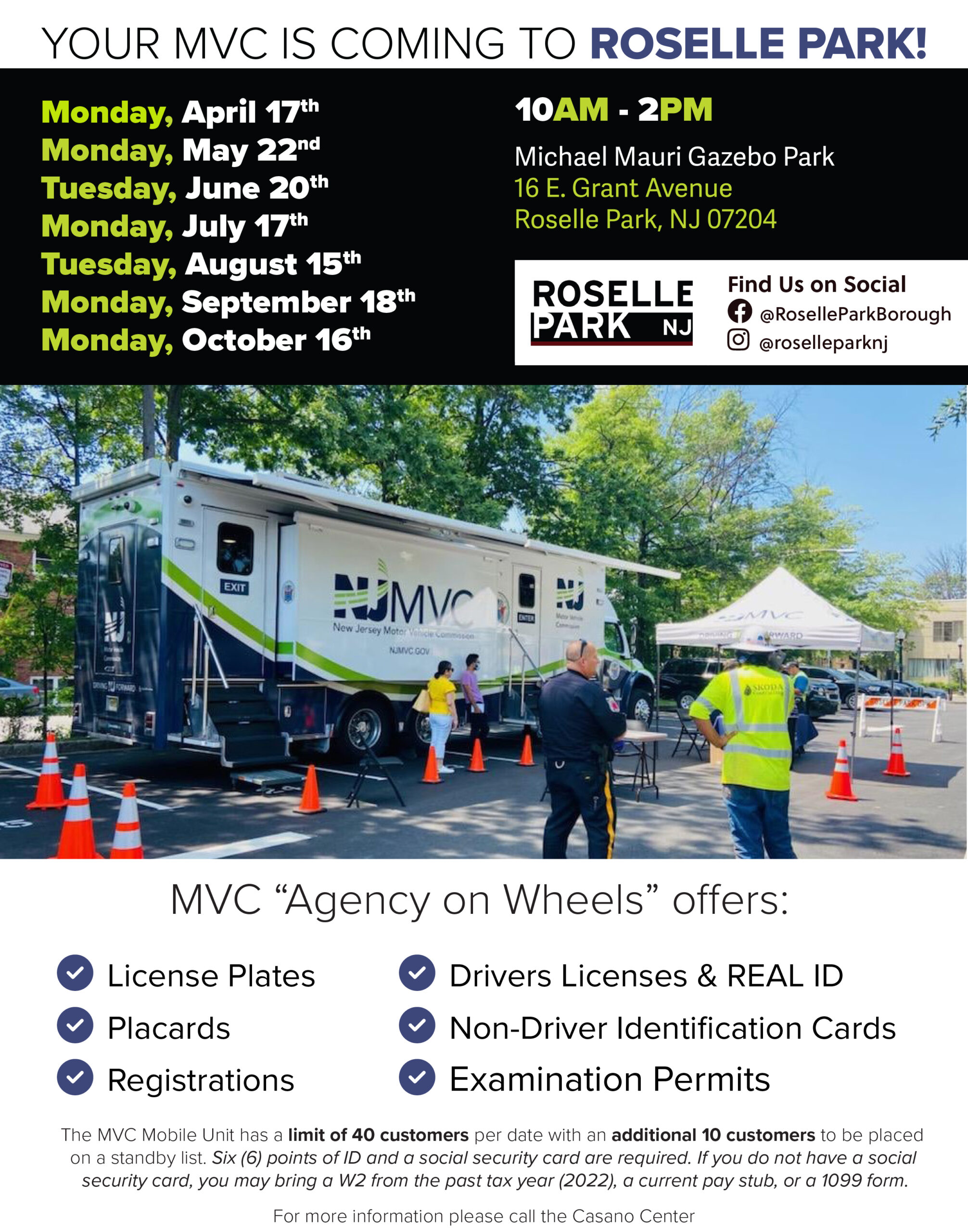 Renna Media NJ MVC Mobile “AgencyonWheels” Events