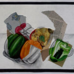 Conti Room East interior wall 4 Collage by Natasha Grandov