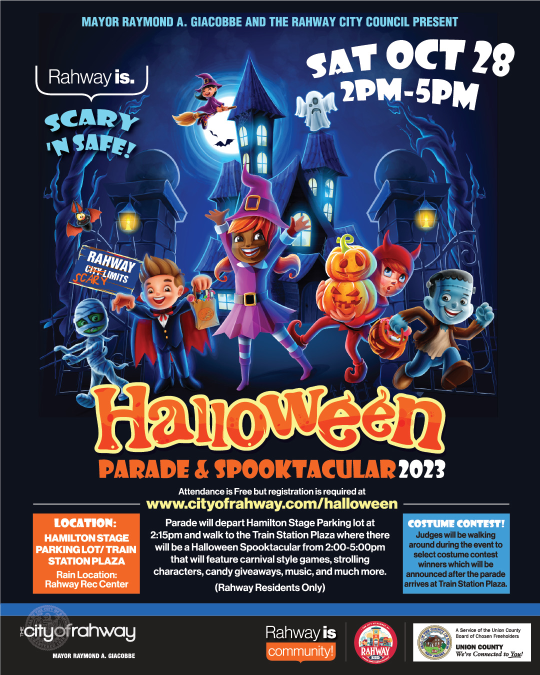 Renna Media Rahway’s Halloween Parade & Spooktacular