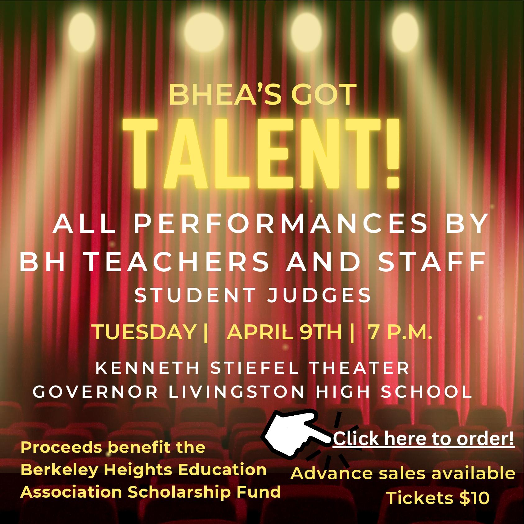 ‘BHEA’s Got Talent’ to Raise Funds for Student Scholarships