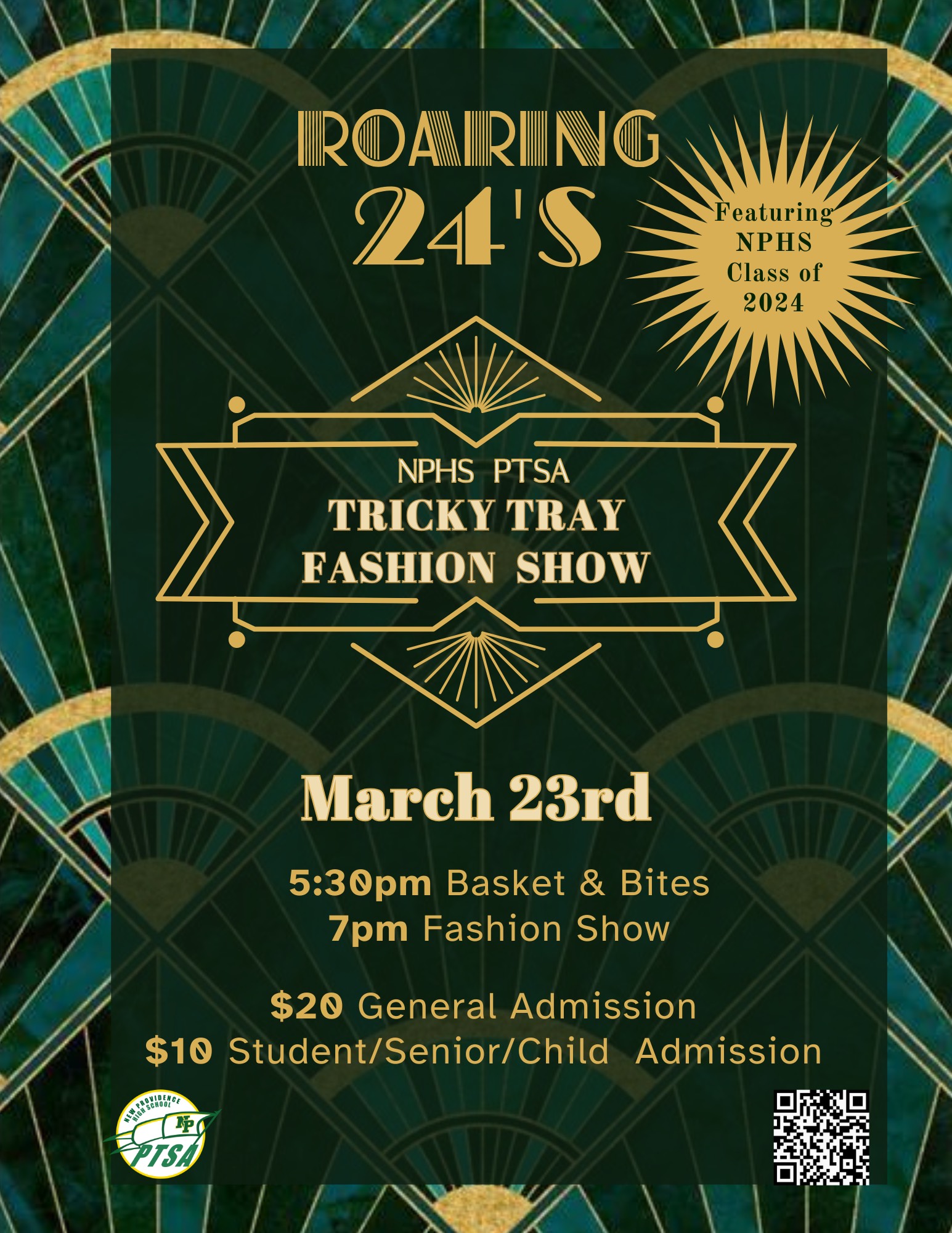 “Roaring 24’s” annual Tricky Tray & Fashion Show – March 23rd