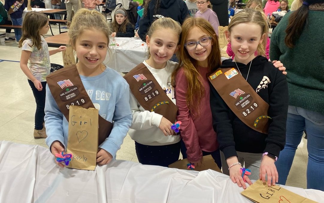 Long Hill Girl Scouts hold Annual SWAPfest at Millington School