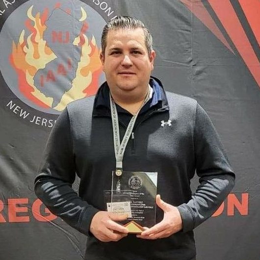 LFD Captain Carl Tattoli Named State Fire Investigator of the Year