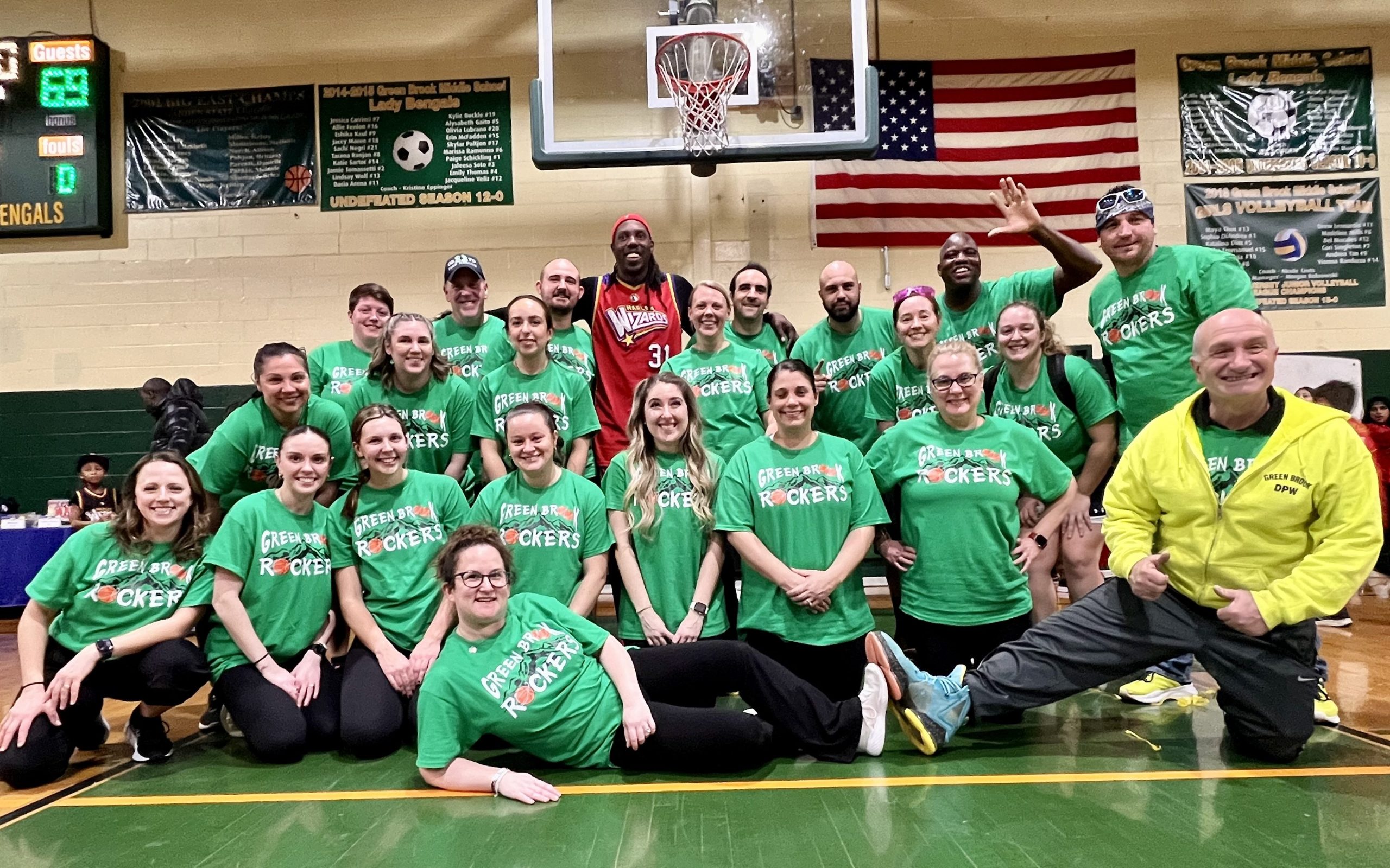 Green Brook Rockers Compete Against Harlem Wizards for Third Straight Year